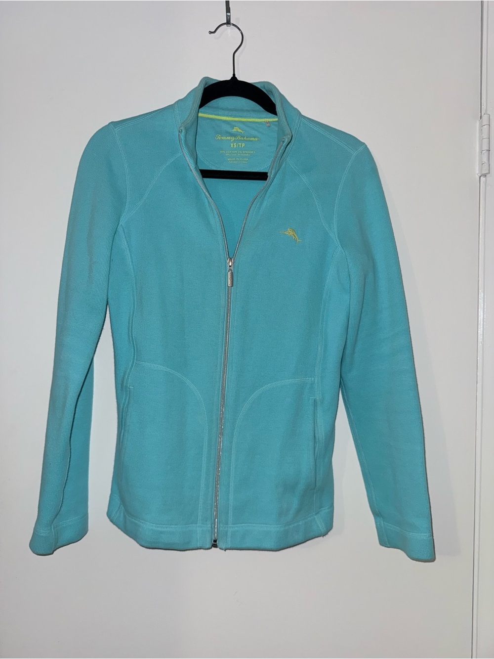 Tommy Bahama Aqua Full‑Zip Fleece Jacket